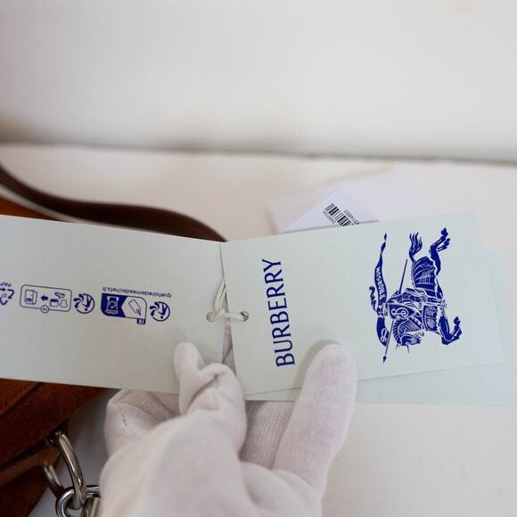 Burberry BROWN ‘Knight Small’ shoulder bag - Picture 8 of 11